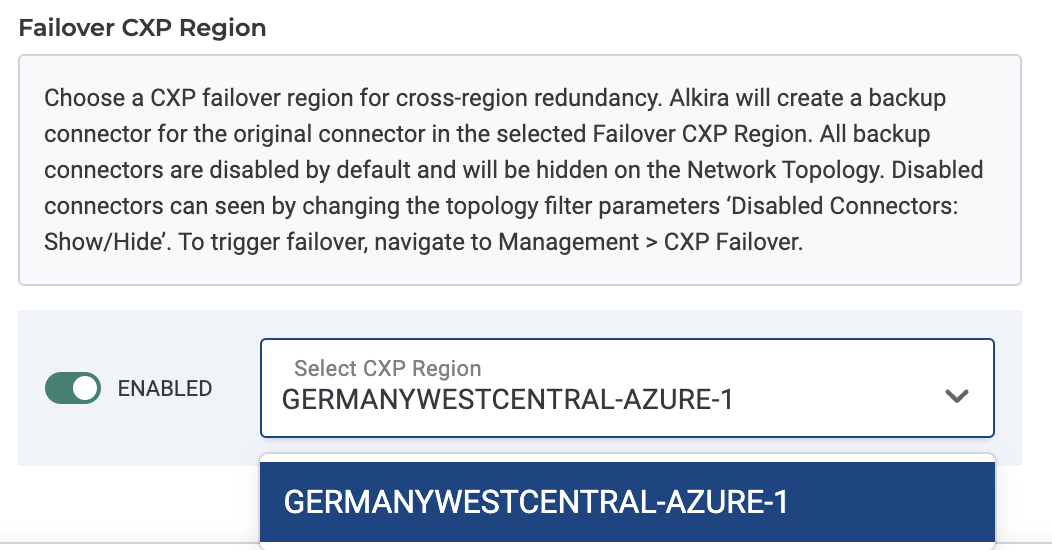 The Alkira model for ingress traffic management